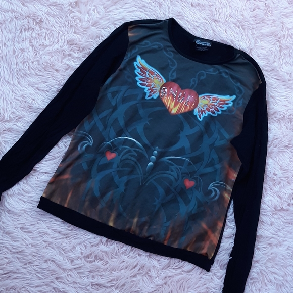 DONT BUY! including as freebie for loyal customer! 90s tattoo top - Picture 6 of 6